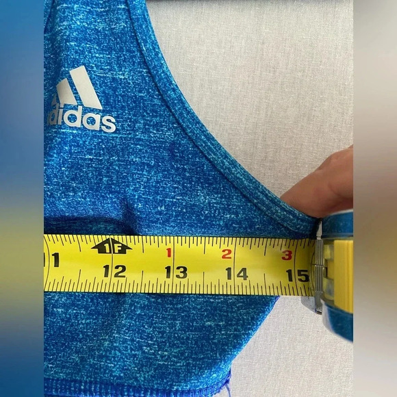 Adidas tech fit sport bra and cropped leggings Sz S - Picture 8 of 12